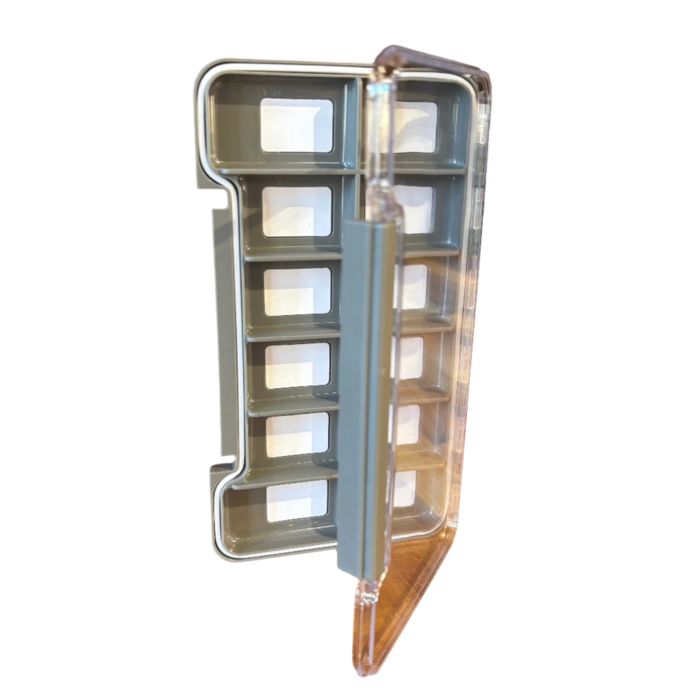 Коробка для мушек Fly and Field Outfitters Slim 12 Compartment Waterproof Fly Box
