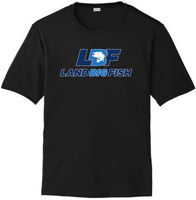 Рыболовная рубашка Land Big Fish Sport-Tek Competitor Short Sleeve Tee Shirt
