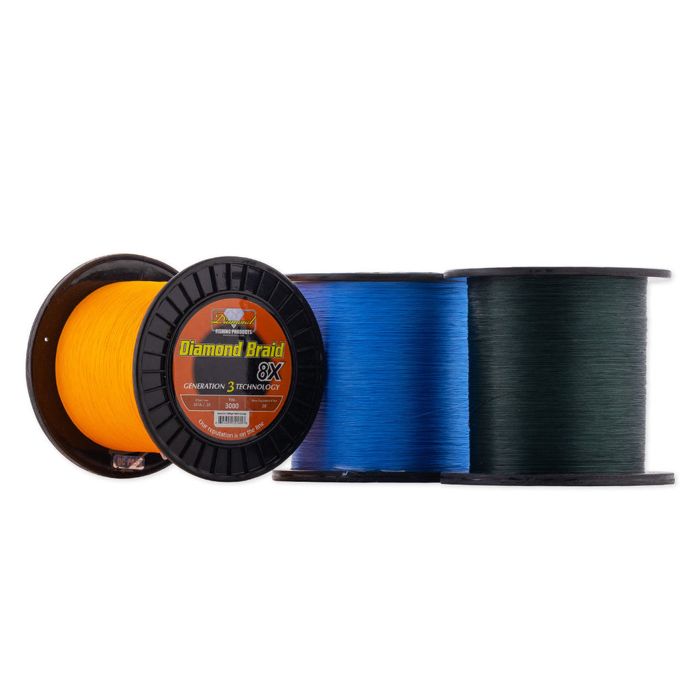 Плетёный шнур MOMOI DIAMOND FISHING PRODUCTS Diamond Braid 8x Gen3 3000yd