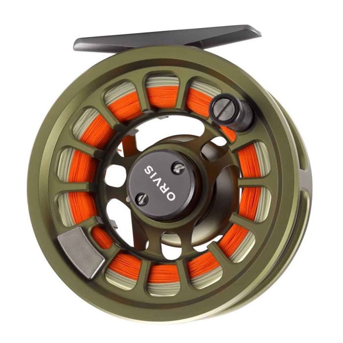 Нахлыстовая катушка Orvis Hydros II Euro Fly Fishing Reel - 3-5wt, Matte Olive
