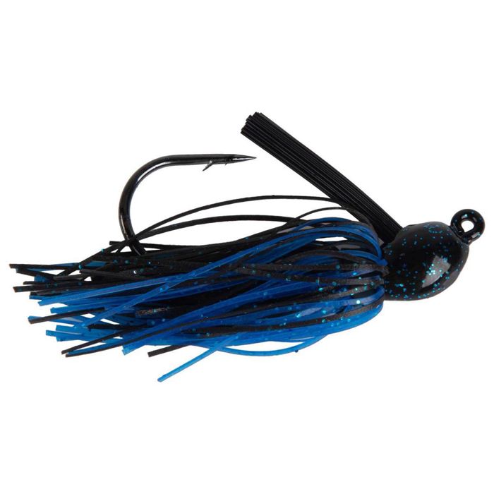 Джиг Strike King Products Strike King Bitsy Flip Flipping Skirted Jig - Black/Blue, 1/2oz