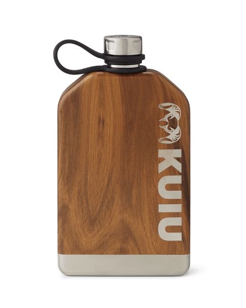 Кулер, термос или бутылка Tempercraft KUIU 8 oz Flask | Wood