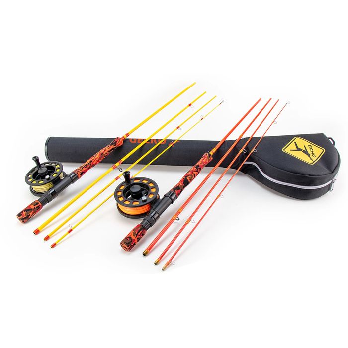 Нахлыстовое удилище ECHO Gecko Panfish Fly Fishing Outfit 4 wt