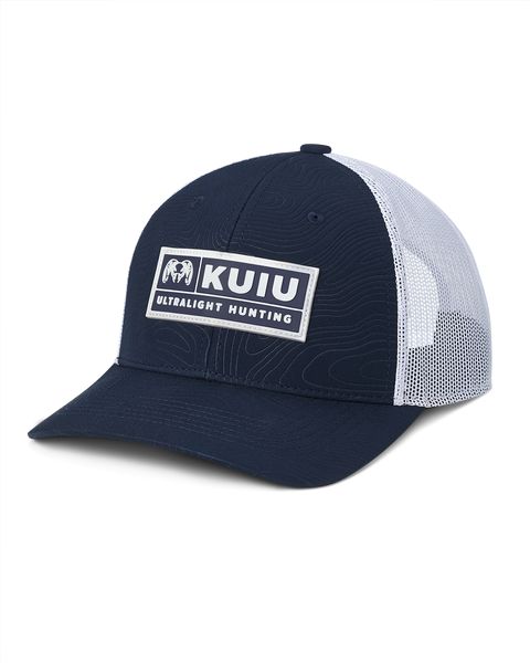 Головной убор KUIU Topo Patch Hat | Navy/White