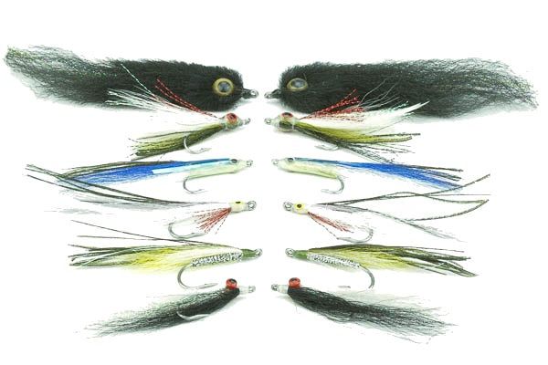 Мушки Big Y Fly Co. Striper Assortment--12 Flies #53
