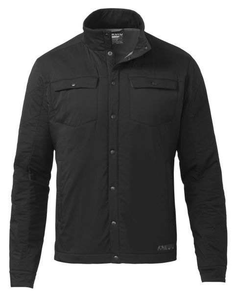 Рыболовная рубашка KUIU Base Camp Insulated Snap Shirt | Black
