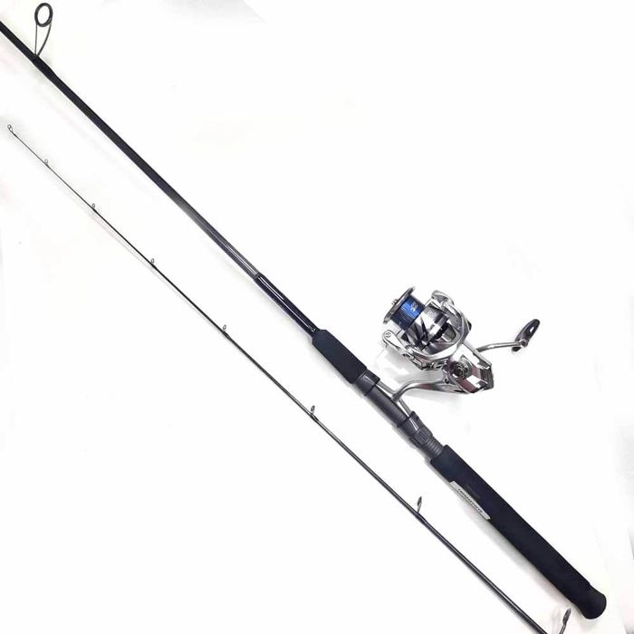 Комплект удилище + катушка Shimano Stradic ST4000XGFM Reel and Capt Harry's CHS712G Spinni