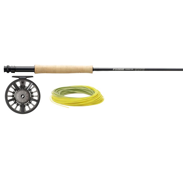 Комплект удилище + катушка Sage Foundation Outfit Fly Fishing Combo - 9ft, 5wt, 4pc