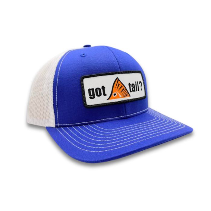 Головной убор Got Tail Royal Blue and White Cap - Got Tail Patch