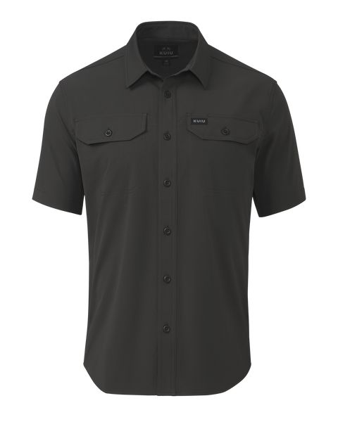Рыболовная рубашка KUIU Gauge SS Work Shirt | Asphalt