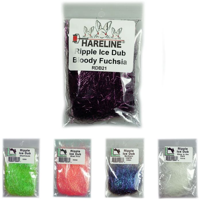 Материал для вязания мушек Hareline Dubbin Inc Hareline Ripple Ice Dubbing