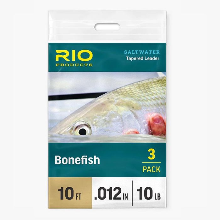 Поводковый материал Rio Bonefish Leader 10'--3 Pack