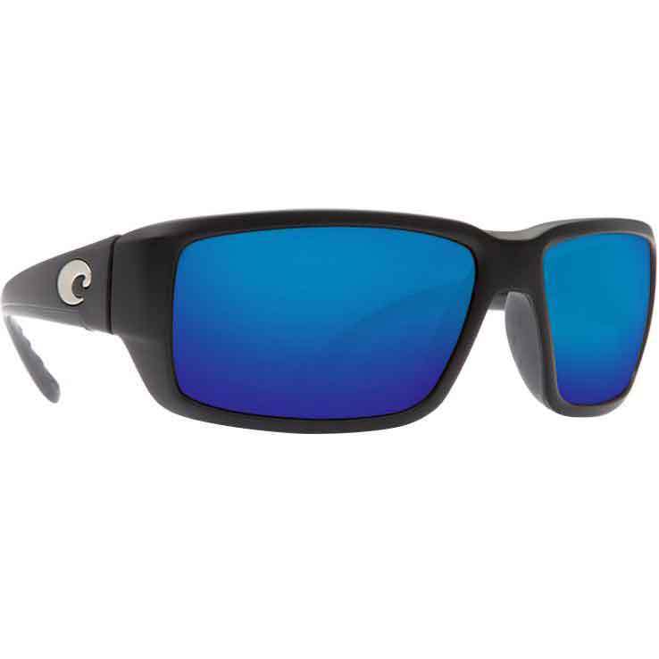 Поляризационные очки Costa Fantail Polarized Sunglasses - Matte Black/Blue Mirror