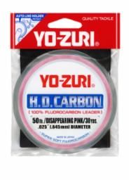 Поводковый материал Yo-Zuri HD Fluorocarbon Leader 30yd/50lb- Disappearing Pink