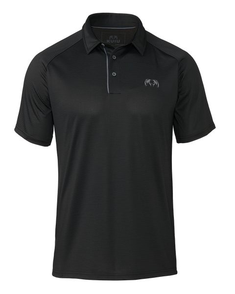 Рыболовная рубашка KUIU Peak Polo | Black