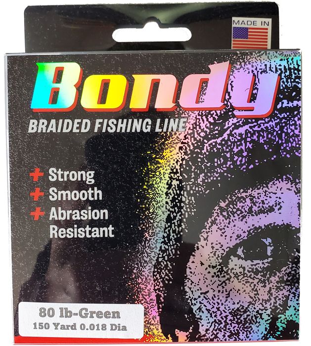 Плетёный шнур Bondy Bait Co. Bondy Bait Co Bondy Braid Fishing Line