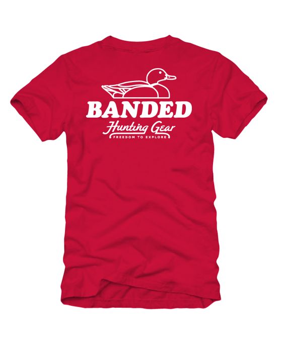 Рыболовная рубашка Banded Heritage Logo Duck Hunting T-Shirt