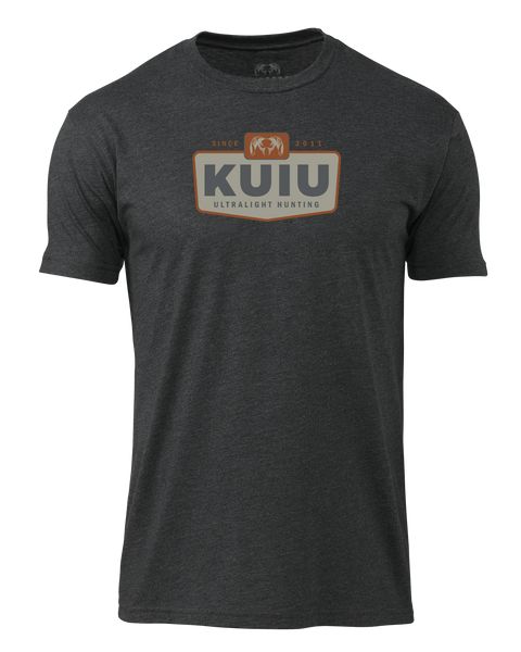 Рыболовная рубашка KUIU Patch T-Shirt | Charcoal