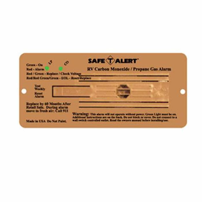 Детектор газа MTI Industries Safe T Alert 35 Series Dual CO/LP Gas Detector, Flush Mount,