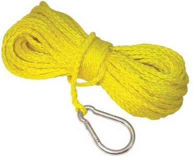 Якорный трос T-H Marine Hollow Braid Polypropylene Anchor Line Yellow