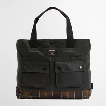 Рыболовная сумка Barbour Field Waxed Tote