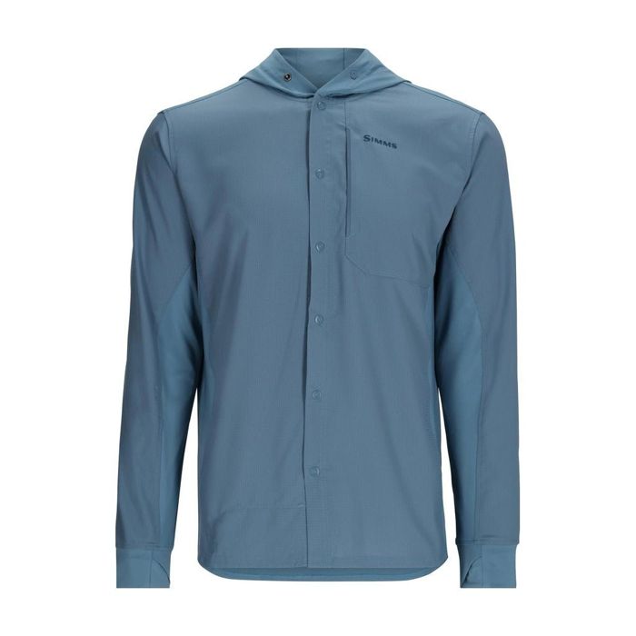 Рыболовная рубашка Simms - M's Intruder Fishing Hoody - Neptune