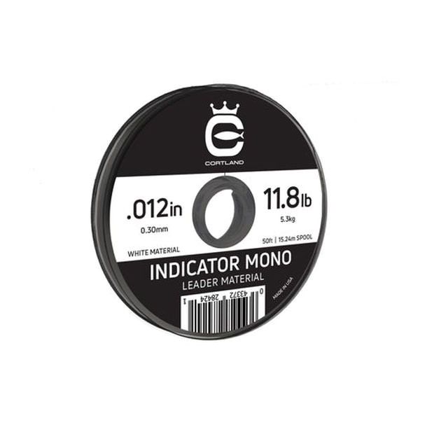 Поводковый материал Cortland Indicator Mono Leader Material White