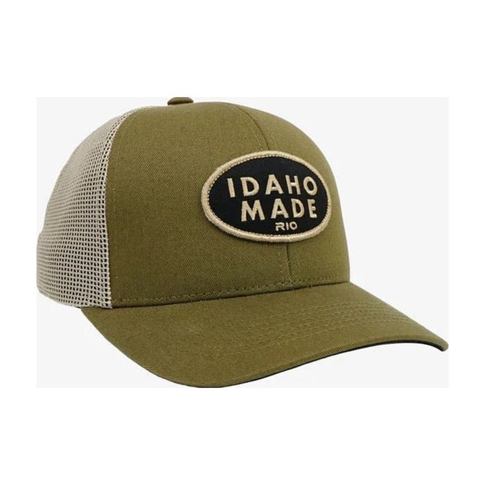 Головной убор RIO Idaho Made Trucker Hat - Olive Khaki