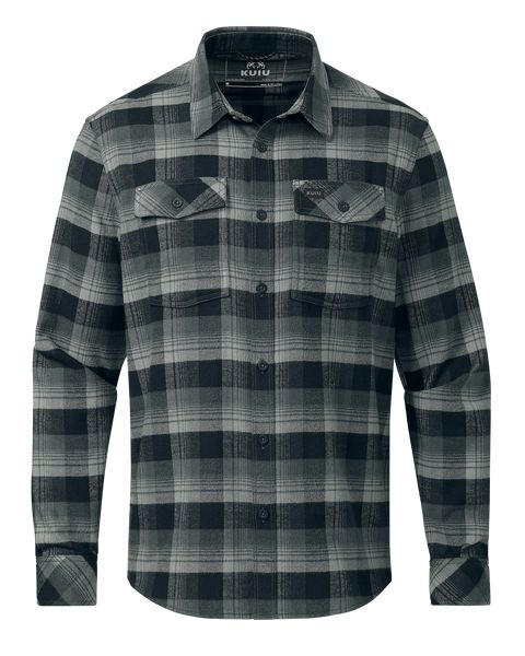 Рыболовная рубашка KUIU Field Flannel Shirt | Shadow Blockline