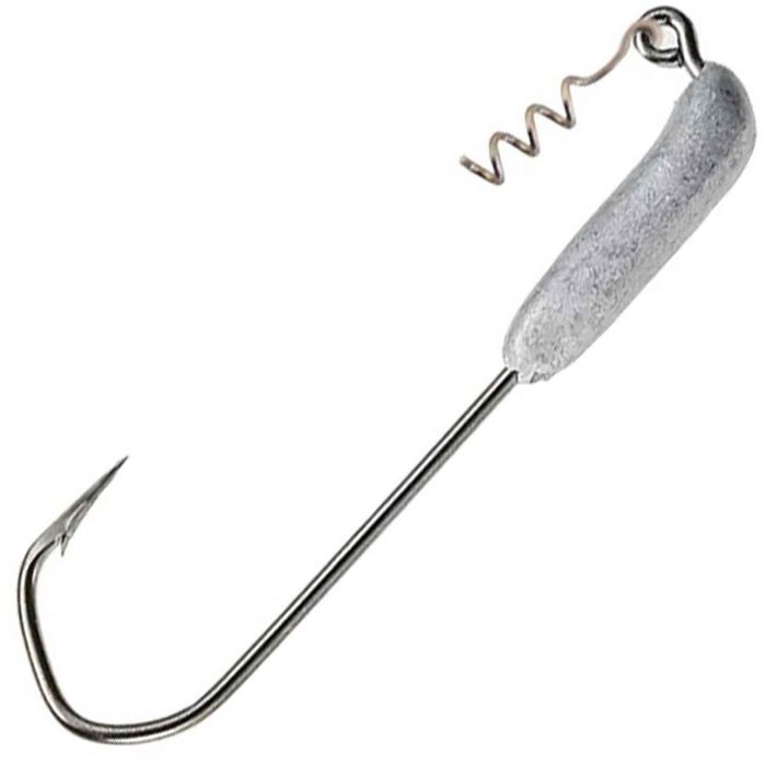Крючки Hogy Classic Barbarian Swimbait Hook - Weighted, Black Nickel 12/0