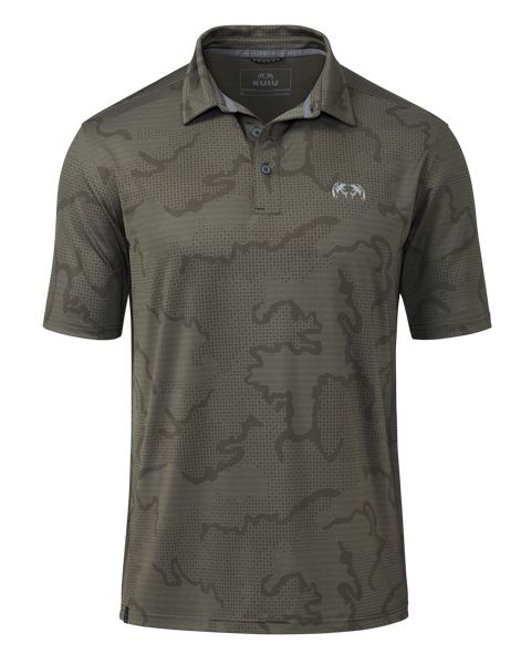 Рыболовная рубашка KUIU Performance Polo | Ash Tonal
