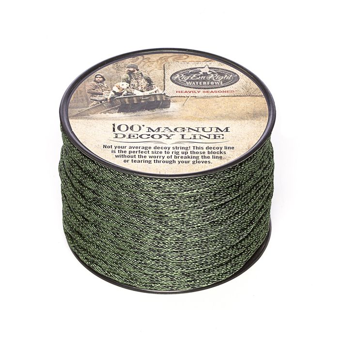 Чучело Rig'Em Right Magnum Decoy Line 100' Spool
