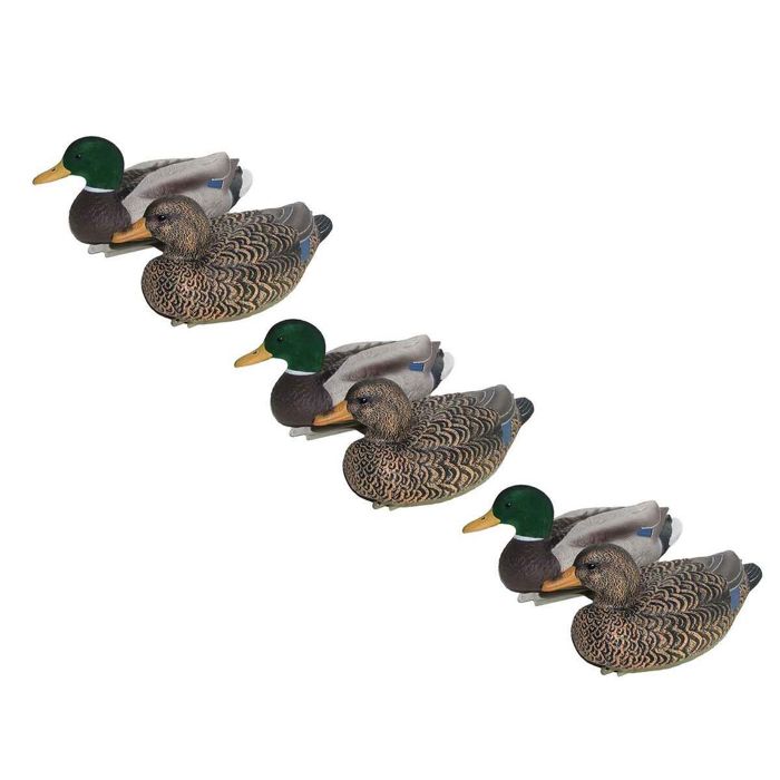 Чучело Mayhem Decoy Mayhem Mallard Flocked Duck Decoys - 6 Pack