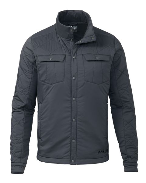 Рыболовная рубашка KUIU Base Camp Insulated Snap Shirt | Gunmetal