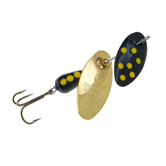 Вращающаяся блесна Panther Martin Lures Panther Martin DualFlash Inline Spinner - Black/Go