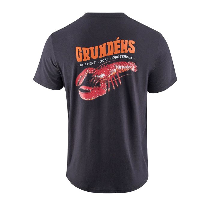 Рыболовная рубашка Grundens Grunden's Support Lobstermen SS T-Shirts (Black)