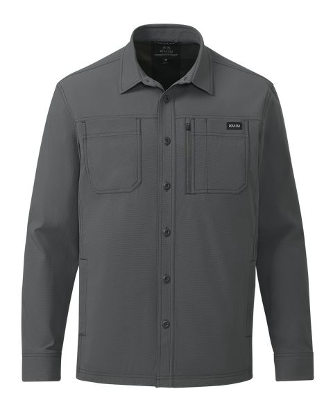 Рубашка-куртка KUIU Motive Flannel Lined Shirt Jacket | Gunmetal