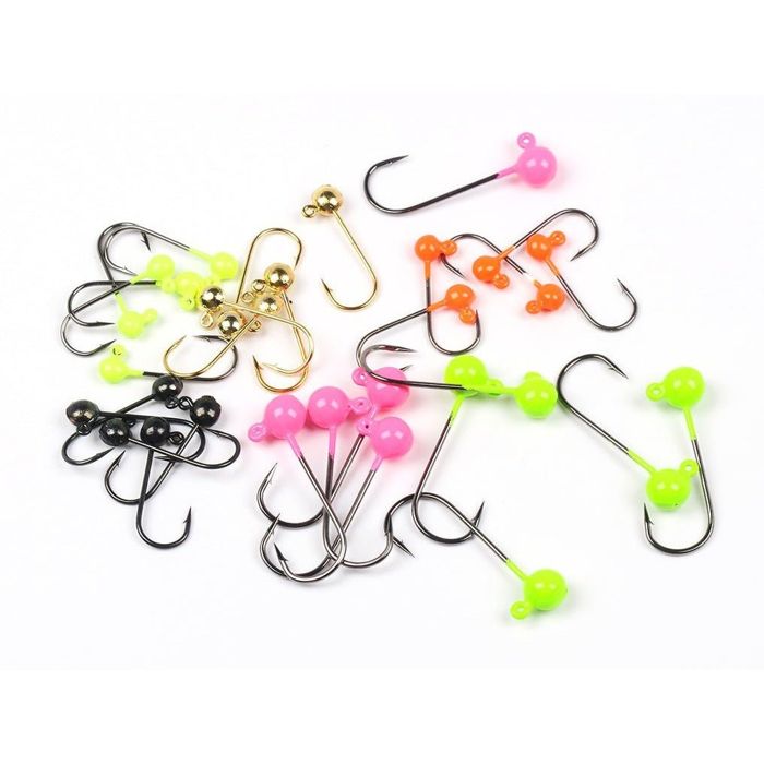 Джиг-головки Hareline Round Lead Jighead Hook
