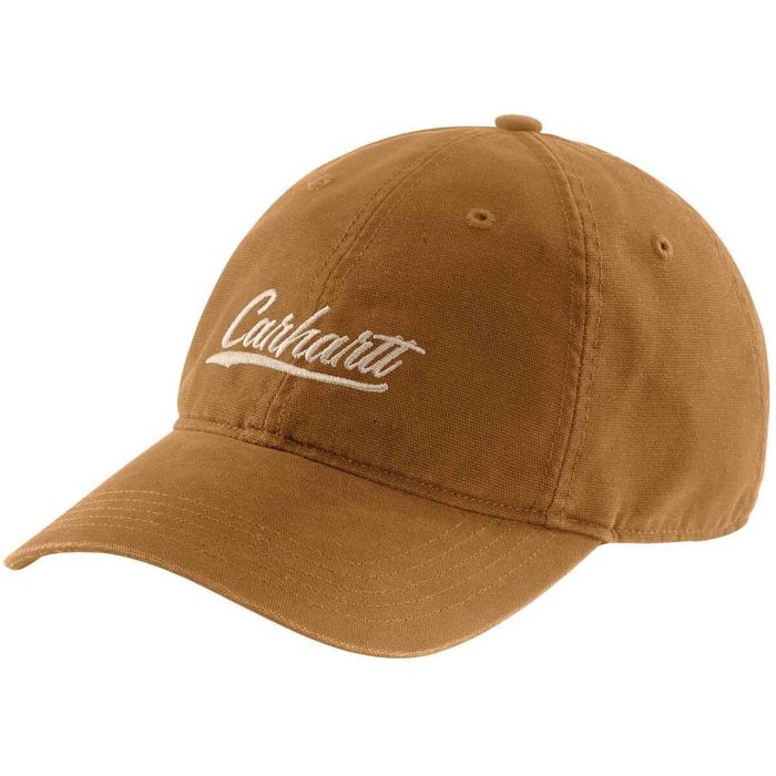 Головной убор Carhartt Men's Graphic Canvas Script Adjustable Hat