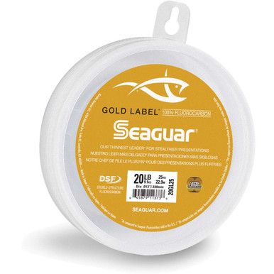 Поводковый материал Seaguar Gold Label Fluorocarbon 20 lb, 25 ярдов