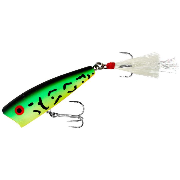 Поверхностная приманка Rebel Pop R Popper Topwater Bait - Fire Tiger, 1/4oz, 2-1/2in