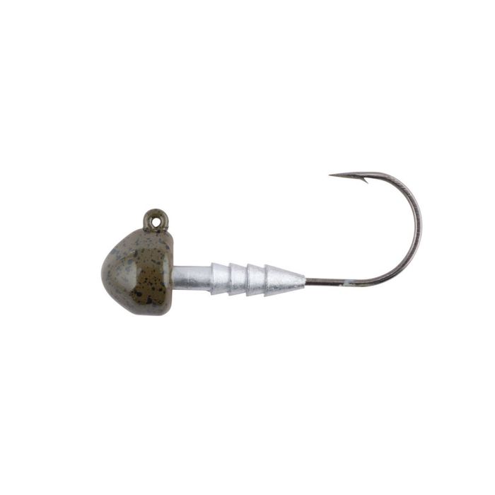 Джиг-головки Berkley Half Head Jig Shakey Jig Head - Green Pumpkin, 1/4oz