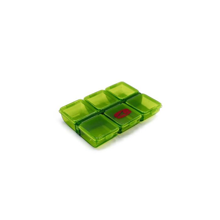 Коробка для мушек Umpqua Bug Locker 236 Pop-Top Compart Fly Box - Olive