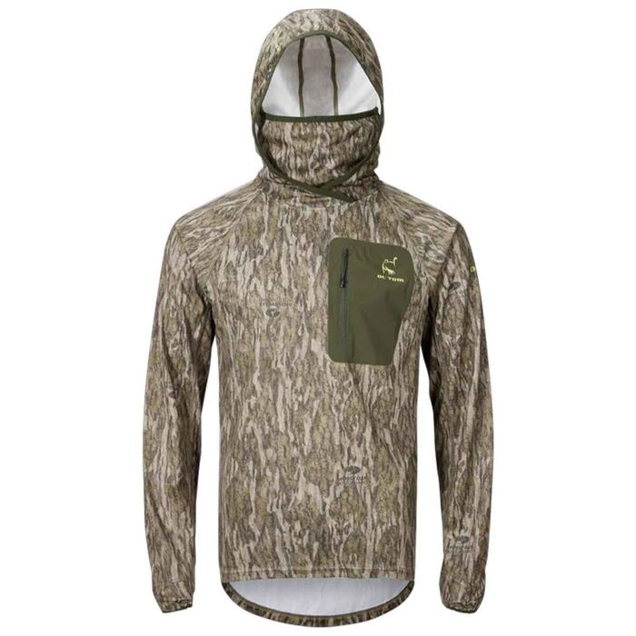 Охотничий камуфляж Ol' Tom Men's Mossy Oak Bottomland Early Bird Gator Hunting Hoodie