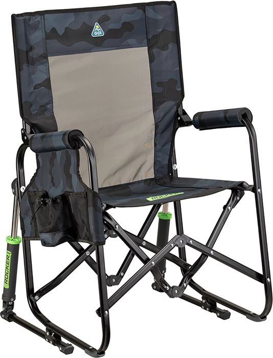 Туристическое кресло GCI Outdoor Stowaway Rocker Black / Multi