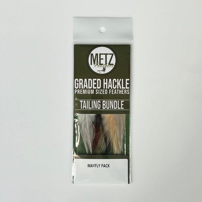 Аксессуар нахлыстовика Umpqua Metz - Hackle Tailing Bundle - Mayfly Pack