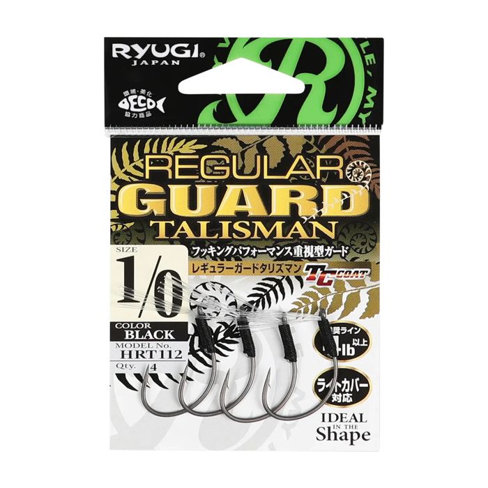 Крючки Ryugi Regular Guard Talisman Hook - #1
