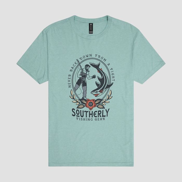 Рыболовная рубашка Southerly Never Back Down Tee