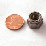 Гайка гребного винта Minn Kota TM Parts Minn Kota NUT-PROP,NYLOC,LG,MX101 3/8 SS | 80LB TH