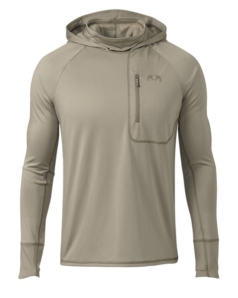 Рыболовная рубашка KUIU Gila PRO LS Hoodie | Bone